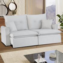 Sofá Retrátil e Reclinável Miami - Assento com Molas 2.50 Mts