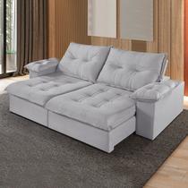 Sofá Retrátil e Reclinável Modulado 290cm Chile