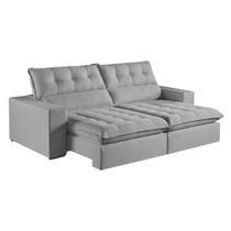 Sofá Retrátil e Reclinável Oregon 2,90M Linho