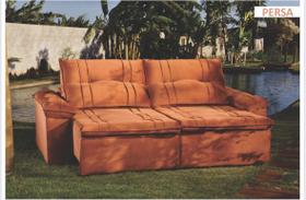 Sofá retrátil e reclinável Persa 2,90m suede aveludado Sofá retrátil e reclinável Persa 2,90m suede aveludado