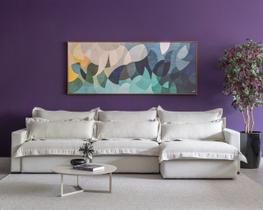 Sofá Retrátil France - Linho Touch Silver