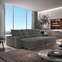 Sofá Retrátil Guaxupé 2,30m 04 Lugares Mola Ensacada TXR