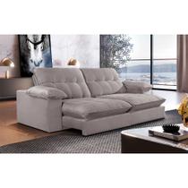 Sofá Retrátil Juiz de Fora 2,30M 4 Lugares Molas Ensacadas TXR
