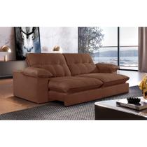 Sofá Retrátil Juiz de Fora 2,50M 4 Lugares Molas Ensacadas TXR Sofá Retrátil Juiz de Fora 2,50M 4 Lugares Molas Ensacadas TXR