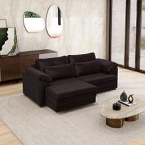 Sofá Retrátil Manual Sala de Estar Nolan Bipartido 250cm Conforto Premium em Couro Wine Vinho G58 - Gran Belo Sofá Retrátil Manual Sala de Estar Nolan Bipartido 250cm Conforto Premium em Couro Wine Vinho G58 - Gran Belo