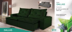 Sofá Retrátil Modulado Dallas 2,50 Chris Decor 111New Sofá Retrátil Modulado Dallas 2,50 Chris Decor 111New
