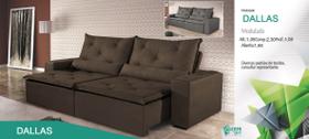 Sofá Retrátil Modulado Dallas 2,90 Chris Decor 051New Sofá Retrátil Modulado Dallas 2,90 Chris Decor 051New
