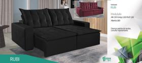 Sofá Retrátil Modulado Rubi 2,90 Chris Decor 451New