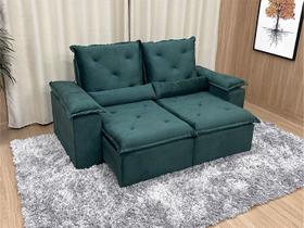 Sofá Retrátil Reclinável 1,80 m Verde 505 Athenas Premium