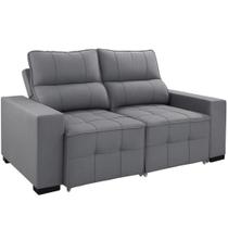 Sofá Retrátil Reclinável 2 Lugares 106x150cm Confortável