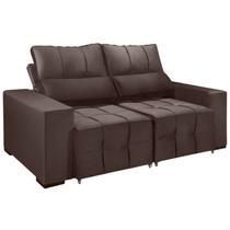 Sofá Retrátil Reclinável 2 Lugares 106x150cm Confortável