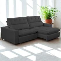 Sofa Retratil Reclinavel 2 Lugares 240cm Veludo Andreia Sofa Retratil Reclinavel 2 Lugares 240cm Veludo Andreia