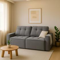 Sofá Retrátil Reclinável 2 Lugares Paris para Sala Veludo Sofá Retrátil Reclinável 2 Lugares Paris para Sala Veludo