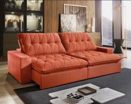 Sofá Retrátil Reclinável 2,50m