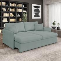 Sofá Retrátil Reclinável 3 Lugares 194cm Maili Bouclê K01 - D'Rossi