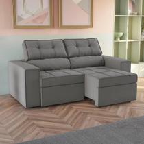 Sofa Retratil Reclinavel Lanus com 3 Lugares de 206cm - Kappesberg