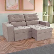 Sofa Retratil Reclinavel Lanus com 3 Lugares de 206cm - Kappesberg