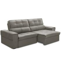 Sofá Retrátil Reclinável Para Sala 3 Lugares 250cm Samir F04 Veludo Marrom Claro - Lyam Decor Sofá Retrátil Reclinável Para Sala 3 Lugares 250cm Samir F04 Veludo Marrom Claro - Lyam Decor