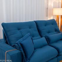 Sofá Retrátil Reclinável Toronto 2.50m - D33 e Molas Ensacadas