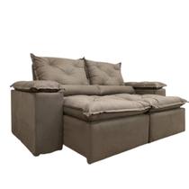 Sofa Retratil Reclinavel Veludo 2,30m Design Elegante Athena - Alpoim