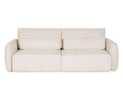 Sofá Retrátil Seno I Boucle Aveludado Off White Westwing