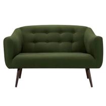 Sofá Retrô Noruega 2 Lugares - Verde Musgo