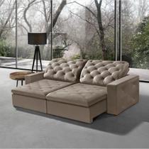 Sofá Rio Branco Modular 4 Lugares 2.30 MT Retrátil e Reclinável Veludo Nobre Sofatec Sofá Rio Branco Modular 4 Lugares 2.30 MT Retrátil e Reclinável Veludo Nobre Sofatec