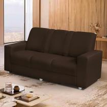 Sofá Roma 3 lugares Suede - Sofá Casa