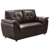 Sofá Rondomóveis 2 lugares R220 Cosmo revestimento em P.U Café Sofá Rondomóveis 2 lugares R220 Cosmo revestimento em P.U Café