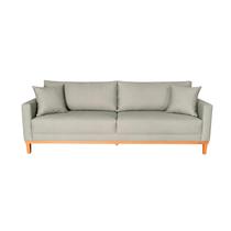 Sofá Rússia Base Madeira 220cm Tecido Acquablock Interno