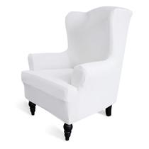 Sofá Slipcover Easy-Going Stretch Wingback Snow White Sofá Slipcover Easy-Going Stretch Wingback Snow White