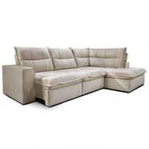 Sofá Solar Campus Com 2 Lugares Gralha Azul Bege