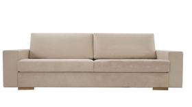 Sofa Style Bege com Pes Amendoa 4 Lugares - 49593