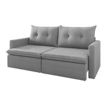 Sofá Taiwan 180cm - Cinza Claro