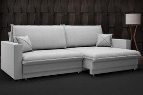 Sofá Tango 2,00m sem caixa, Retrátil e Reclinável Linho Soft Prata - NETSOFAS