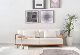 Sofá Tessere - Linho Cru