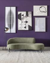 Sofá Thomas - Linho Boucle Esmeralda