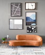 Sofá Thomas - Linho Boucle Terracota