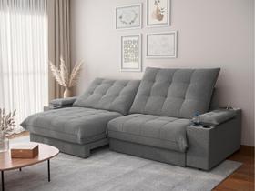 Sofá Thor 2,10cm com Super Pillow e Molas Ensacadas Linhosoft - NETSOFAS