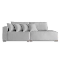 Sofá Toronto 230m Linho Off Com Almofadas Decorativas - Conforto Premium Sofá Toronto 230m Linho Off Com Almofadas Decorativas - Conforto Premium