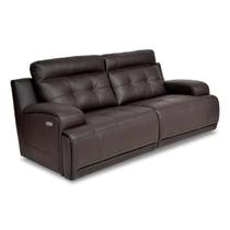 Sofá U108 Reclinável Elétrico com 2 Lugares - Couro Legítimo 10BH - Idea Relax by Natuzzi Group