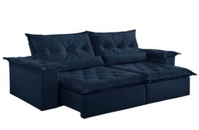 Sofá Ventura Retrátil e Reclinável 280m Movenzo Estofados