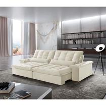 Sofá Victory Linho 02 Módulos de 120cm B25cm Meu Sofá Online