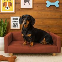 Sofazinho Cama Pet Baby Hanna Luxo Suede