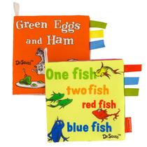 Soft Activity Books Infantino Dr. Seuss, pacote com 2 polegadas Soft Activity Books Infantino Dr. Seuss, pacote com 2 polegadas