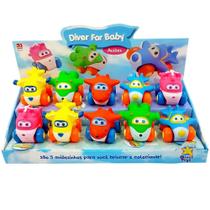 Soft aviõe baby sortidos 8cm - divertoys - ddc
