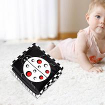 Soft Baby Book Newborn preto e branco Rustling Crinkle Paper Soft Baby Book Newborn preto e branco Rustling Crinkle Paper