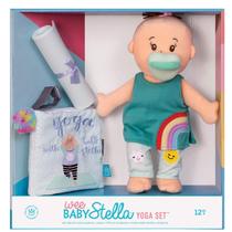 Soft Baby Doll Manhattan Toy Wee Baby Stella 30 cm com conjunto de ioga Soft Baby Doll Manhattan Toy Wee Baby Stella 30 cm com conjunto de ioga