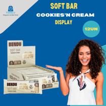 SOFT BAR COOKIES'N CREAM Display com 12 Unidades (12g de Proteína cada) SOFT BAR COOKIES'N CREAM Display com 12 Unidades (12g de Proteína cada)