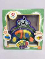 Soft block cachorrinho cor/roxo estampado ta te ti industria e